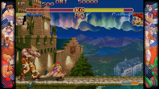 CAPCOM FIGHTING COLLECTION - SCANLINES