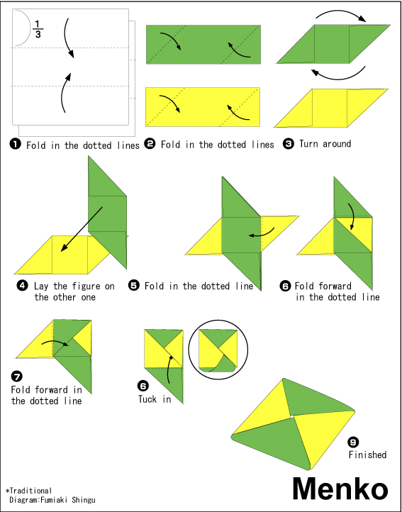 Download Menko - Easy Origami instructions For Kids