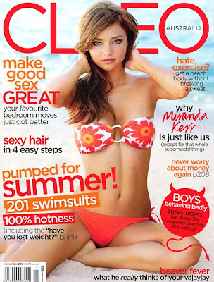 Miranda Kerr Bikini Cover Of Cleo