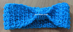 Sweet Nothings Crochet free crochet pattern blog, free crochet pattern for a headband, Photo of the Easy Knotted Headband 2
