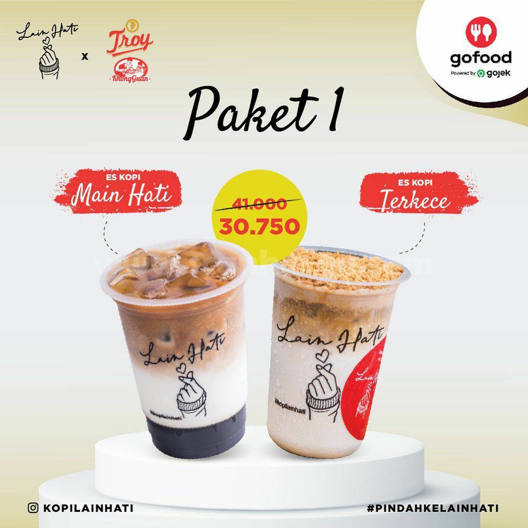 KOPI LAIN HATI Promo DISKON 25% via GOFOOD