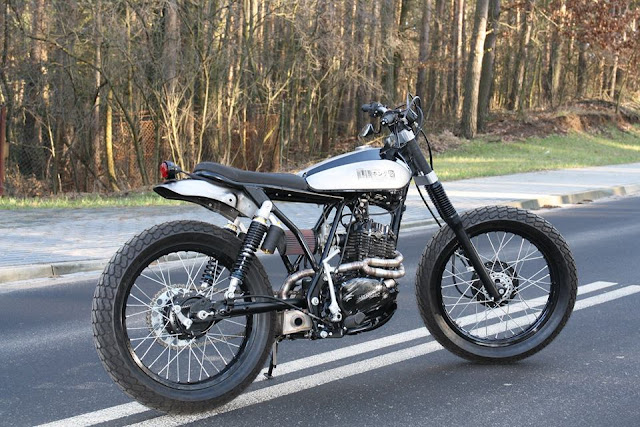 Wena Customs Honda Flat tracker