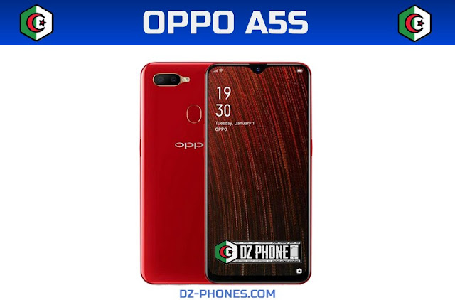 OPPO A5S المواصفات و السعر في الجزائر OPPO A5S Prix Algérie