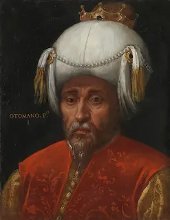 لوحة للسلطان عثمان الأول مرسومة بريشة الفنان الإيطالي الشهير باولو فرونزه، هذه اللوحة موجودة حاليا ضمن مجموعات لوحات ولاية بافاريا