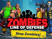 Download Game Zombie: Line of Defense v1.4 MOD APK+DATA 