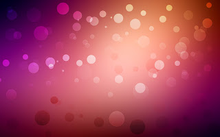Colorful Bubble Background with Light Effects