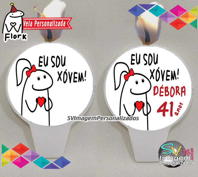 Festa Flork dicas e ideias para decoração de festa personalizados eu sou xóvem para mulheres