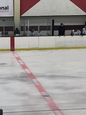 Hard to see, but Luke and Liam are BOTH in penalty box!