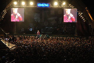 Sucesso de público e organização marcaram o sucesso dos shows de sábado na Feport