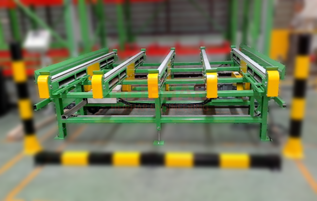 ระบบโซ่ลำเลียง แบบพาเลท Chain Conveyor 5 Row