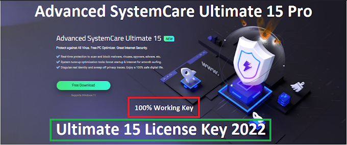 Advanced SystemCare Ultimate 15 Pro License 2022 (Original Key)