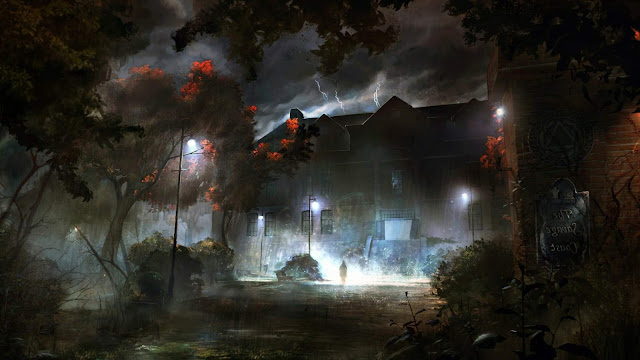 Download Wallpaper Haunted House, Hd, 4k Images. 