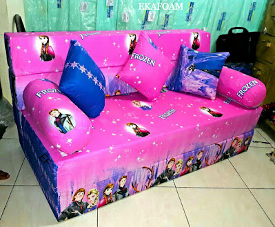 Sofa bed inoac motif frozen ping