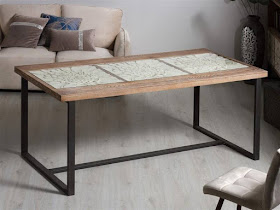 mesa salon comedor tallada