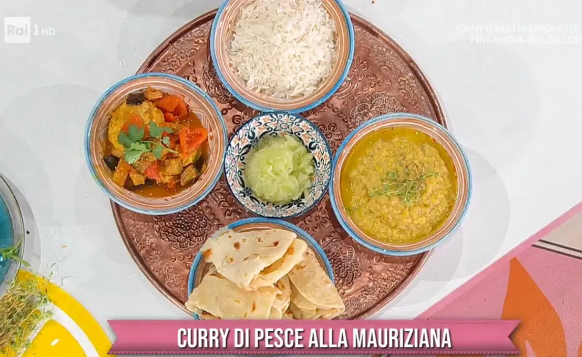 Curry di pesce alla mauriziana