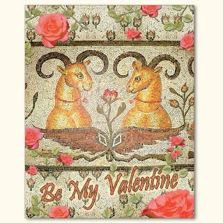 Valentine's Day Card Deer Love