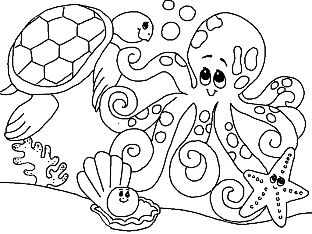  Animal Coloring Page 6