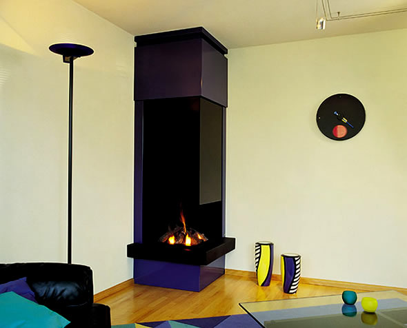 Corner Fireplace for Your Small Apartment | Home Interior Designs ...