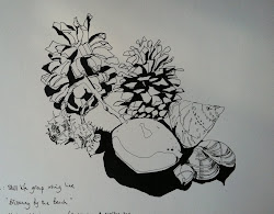 Still life group using line