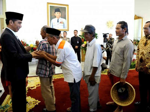  Joko Widodo dan Iriana Gelar Open House Idulfitri di Istana Negara