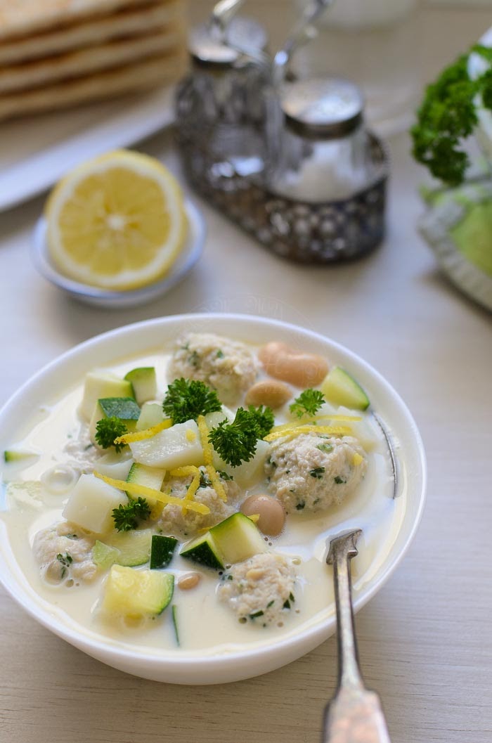greek chicken soup with lemon