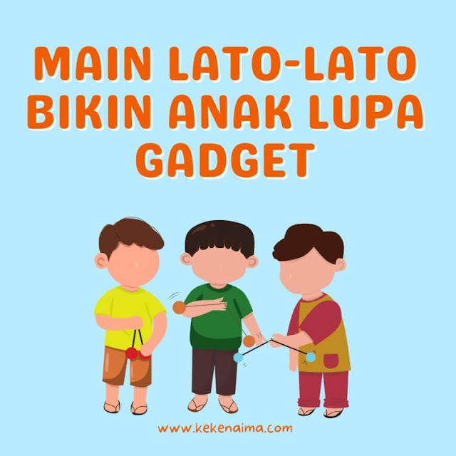 Main Lato-Lato Bikin Anak Lupa Gadget