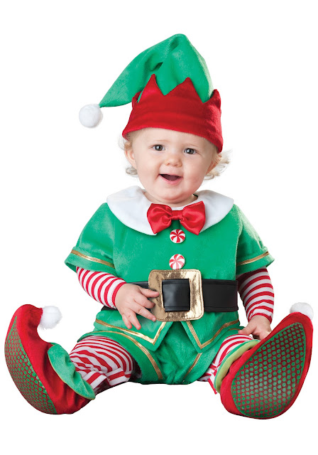 santas lil elf costume