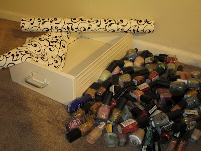 Spring Cleaning, Ikea Helmer, nail polish storage, nail art storage, cabinet, drawers