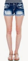 <br />WallFlower Juniors Luscious Curvy Short Shorts