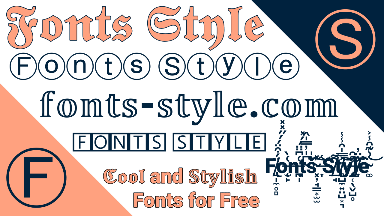 Fonts Style Generator 𝟙 ₒ Copy 𝕒𝕟𝕕 Paste Fonts Fonts Style Generator 𝟙 ₒ Copy 𝕒𝕟𝕕 Paste Fonts