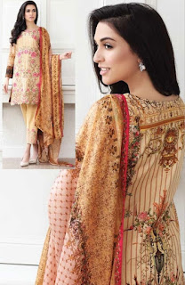 Zarqash Lawn 2017 Summer Collection Latest Design