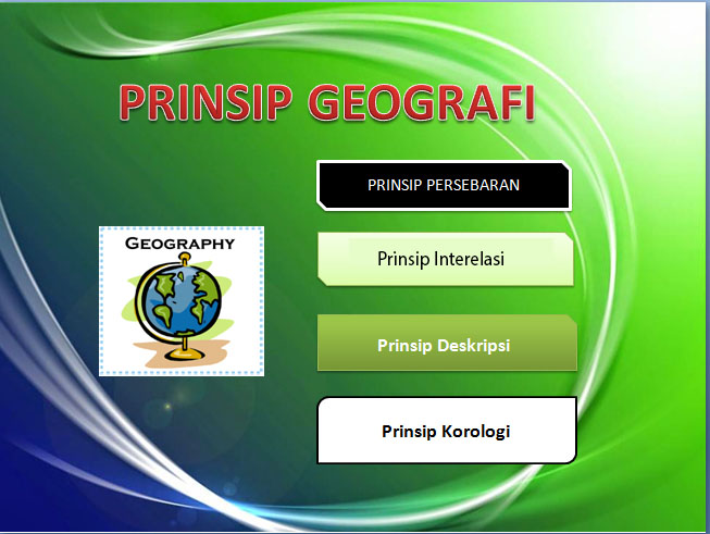 4 Prinsip Geografi dan Contohnya (Prinsip Persebaran 