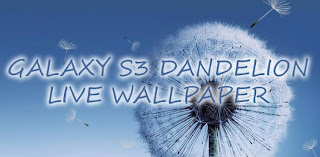 Galaxy S3 Dandelion Live wallpaper