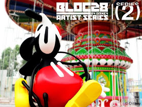 MINDstyle x Disney Art Toy Collectibles - Bloc28 Mickey Mouse Vinyl Figure by Suiko