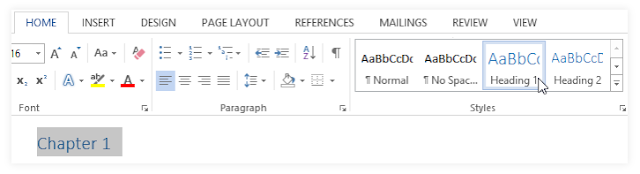 Cara untuk Membuat Table Of Content dalam Word