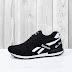 Sepatu Olahraga Reebok GL6000 [SR-002] Hitam Putih