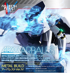 La Bandai ci propone la METAL BUILD dell' ARX-7 Arbalest -Ver.IV