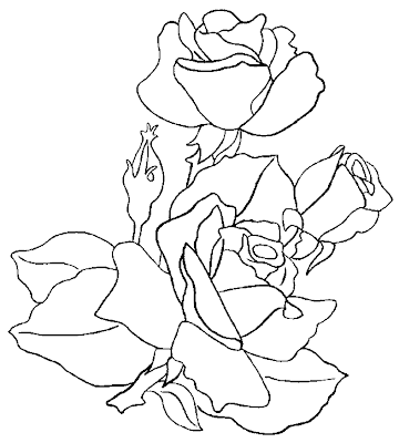 flower coloring pages