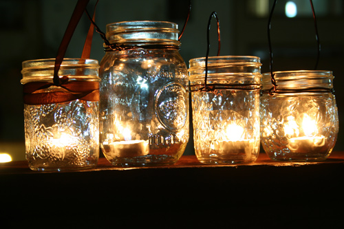 Mason Jars Decorations Wedding