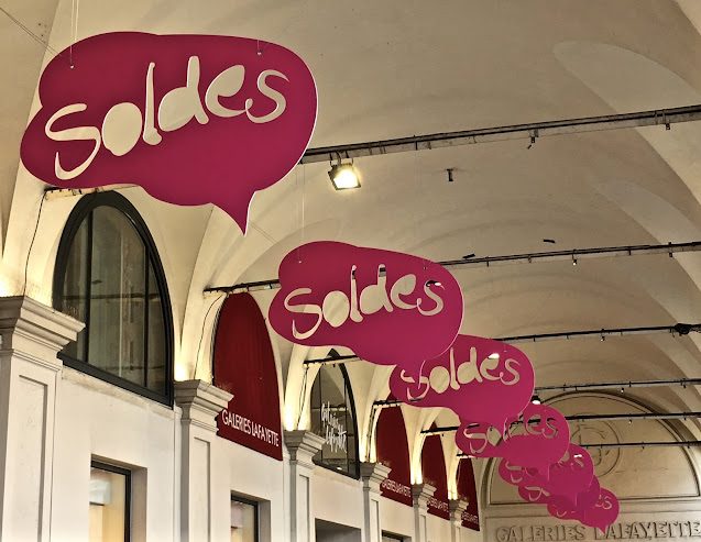 Les soldes Galeries Lafayette à Nice