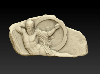 Relief of Fallen Warrior archivo stl
