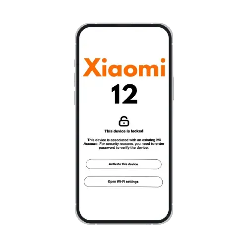 Xiaomi Mi Account Removal Service Xiaomi 12