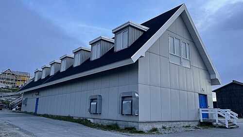 Photo of the Greenland Connect Cable Landing Station in Nuuk