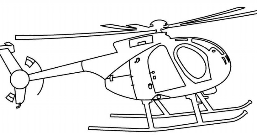Gambar Mewarnai Helikopter Terbaru | gambarcoloring