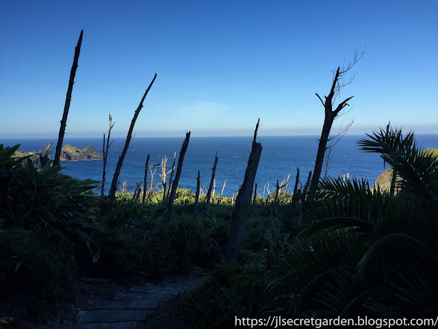 Taiwan Green Island seaview hiking route