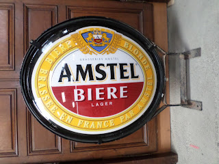 Wholesale French Antiques Amstel Beer Bistrot Sign
