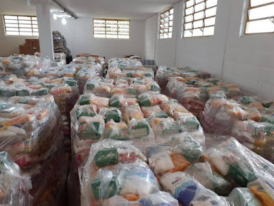 Educação de Registro-SP inicia distribuição de mais de 6 mil cestas de alimentação para os alunos da Rede Municipal 