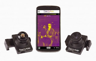 Therm-App، هو الجهاز الذي يحول الهاتف الذكي إلى جهاز للرؤية الليلية