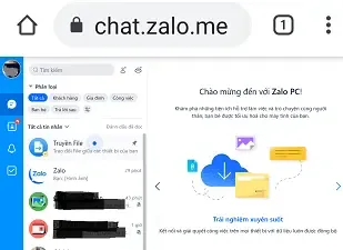 Zalo web đăng nhập trên điện thoại_10