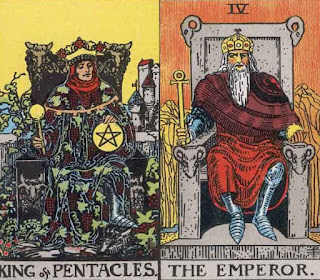 King of Pentacles & The Emperor